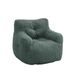 BAÏTA Luffy fauteuil groen corduroy schuim