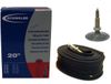Schwalbe Binnenband Fiets - Frans Ventiel - 40 mm - 20 x 150 - 250 - Zwart