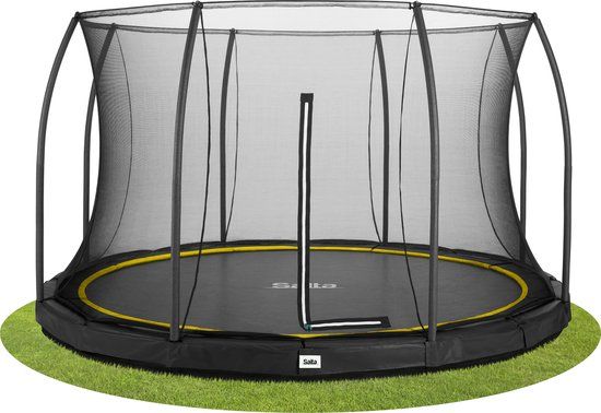Salta Comfort Edition Ground Inground Trampoline - ø 396 cm - Zwart