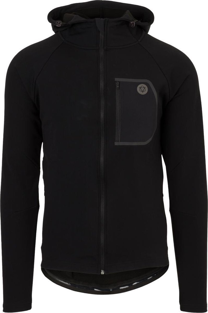 AGU Shell Hoodie MTB Heren DWR - Zwart - M