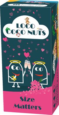 Geronimo Games - Loco Coco Nuts: Size Matters - Kaartspel - Partyspel - Nederlands - Vanaf 16 jaar