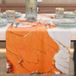 PETTI Artigiani Italiani - Tafelloper, modern, elegant, marmereffect, oranje, 100% Made in Italy
