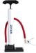 Mirage Mini Fietspomp Aluminium 28 Cm - Grijs/Zwart - 6 Bar - Handmatig