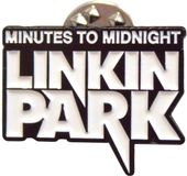 Rock Off Linkin Park - Minutes To Midnight Pin - Wit/Zwart