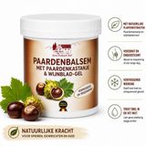 Pullach Hof Gel de feuilles de vigne rouge et de marronnier d'Inde 250 ml