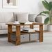 Maison Exclusive - Table basse en bois recyclé, 77 x 55 x 42 cm, fibre de bois