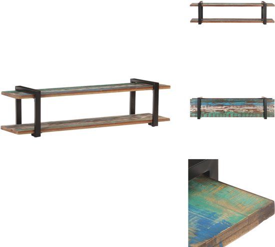 VidaXL TV-meubel 160x40x40 cm massief gerecycled hout