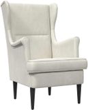 vidaXL Fauteuil Crèmekleurig Fluweel