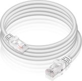 VERCO CAT 6 0.25 meter netwerkkabel, patchkabel, ronde kabel, RJ45, PC LAN kabel, Ethernet, wit