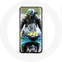 Maniacase Etui voor Samsung Galaxy J3 Valentino Rossi MotoGP coureur 46
