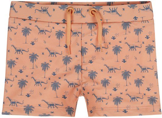 Dirkje Jongens Zwembroek - Coral Dierenprint