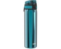 Ion8 Lekvrije Slanke Waterfles, Roestvrij Stalen, 600ml (20oz), Blauw