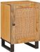 vidaXL Armoire de salle de bain marron 38 x 33 x 58 cm bois de manguier massif