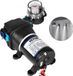VEVOR Pompe à eau à membrane FL-30, pompe à eau à membrane 12V, pompe haute pression, 1,17 bar, pompe à eau auto-amorçante