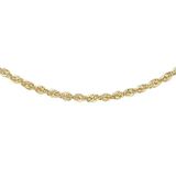 Carissima Gold Dames 9 kt geelgouden 2 mm touw ketting ketting