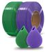 PLA Filament 1,75 mm bobine 2 kg violet et vert