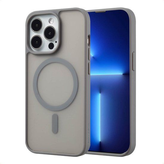 imoshion Color Guard Backcover geschikt voor MagSafe - Grijs - iPhone 13 Pro