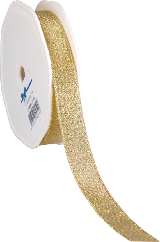 Klika - Lint - 15mm - 20m - Goud