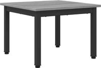 vidaXL Salontafel Grijs Sonoma 50 x 50 x 36 cm Bewerkt Hout