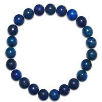 Echte natuurlijke steen armband Lapis Lazuli zwart