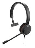 Jabra Evolve 30 MS Mono Headset Bedraad USB Type-A Zwart
