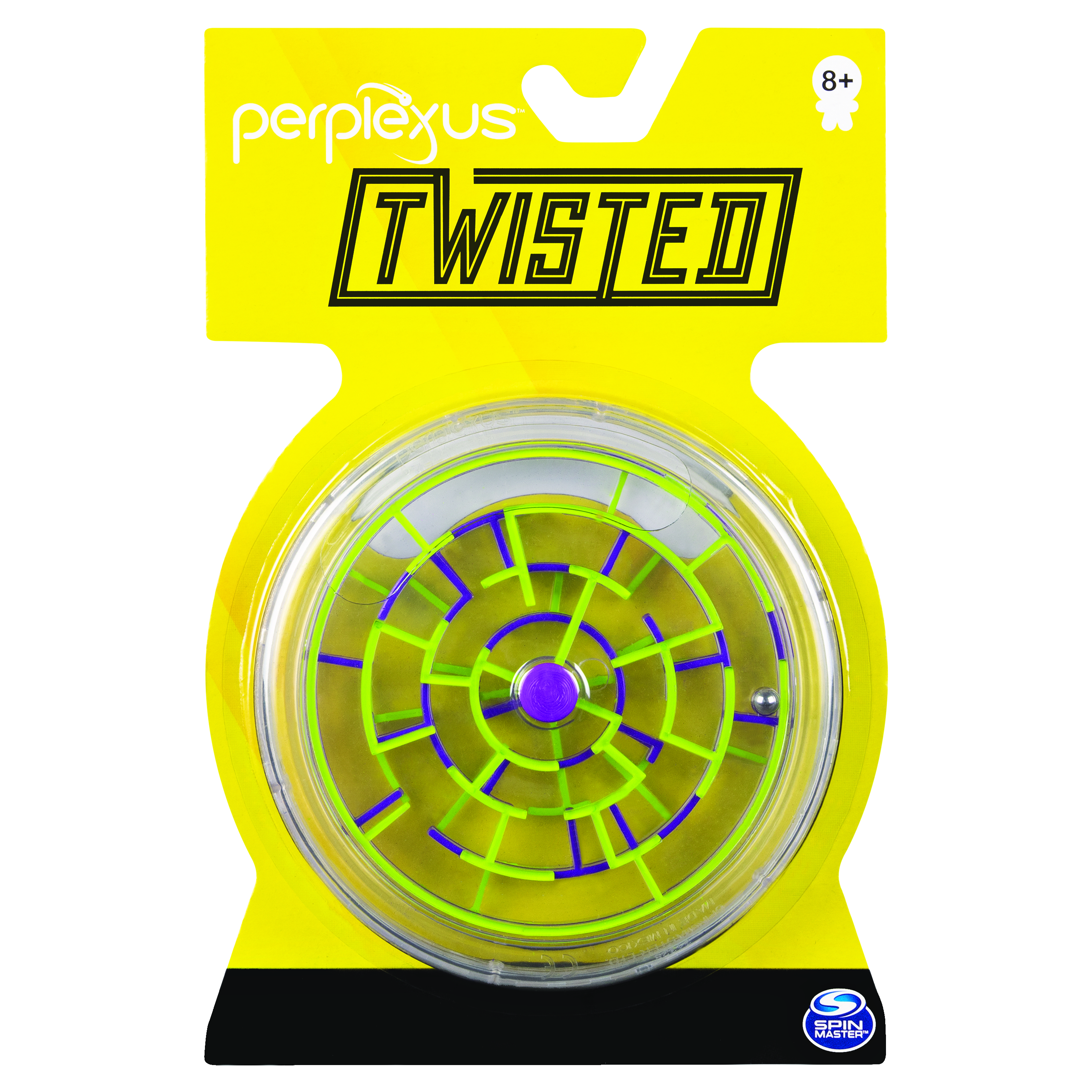 Spin Master Games Perplexus Twisted draagbaar 3D-doolhofspel met 2 doolhoven
