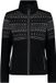 CMP Damesfleece XS Zwart Polyester Herfst/Winter 2025