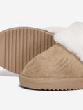 JDY JDYCLARA TEDDY SLIPPER - Dames - Muiltjes - Cognac - Maat 40