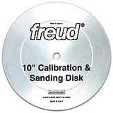 Freud CD010 10" Calibration & Sanding Disc with 5/8" Arbor