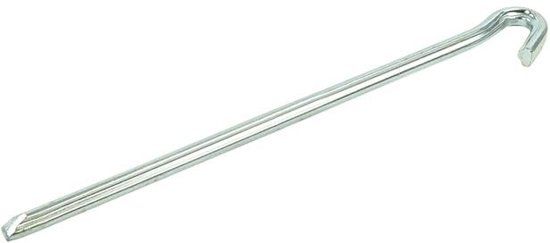 ProPlus Driehoekige Rotspen Met Haak 23 Cm Staal Per 6 Stuks
