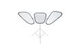 Lastolite LL LR2903 - Blanc/Argent Réflecteur