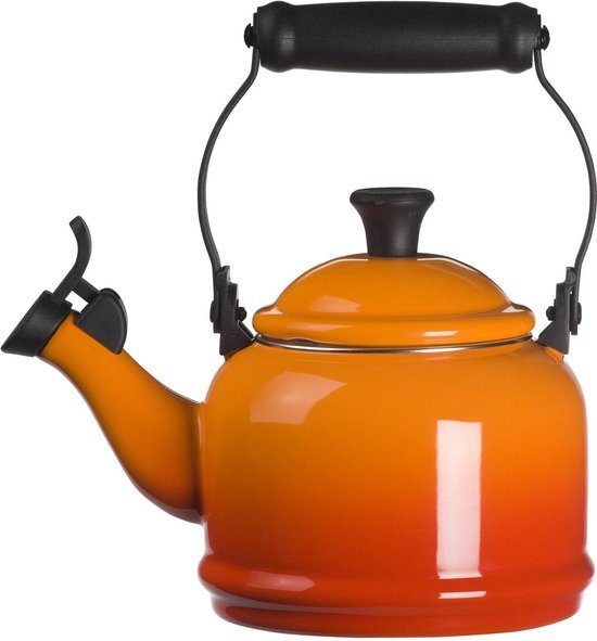 Le Creuset Demi fluitketel 1 1 liter staal vulcanique