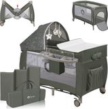 Lionelo Sven Plus 2-in-1 Meegroeibed & Campingbedje - Beige