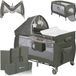 Lionelo Sven Plus 2-in-1 Meegroeibed & Campingbedje - Beige