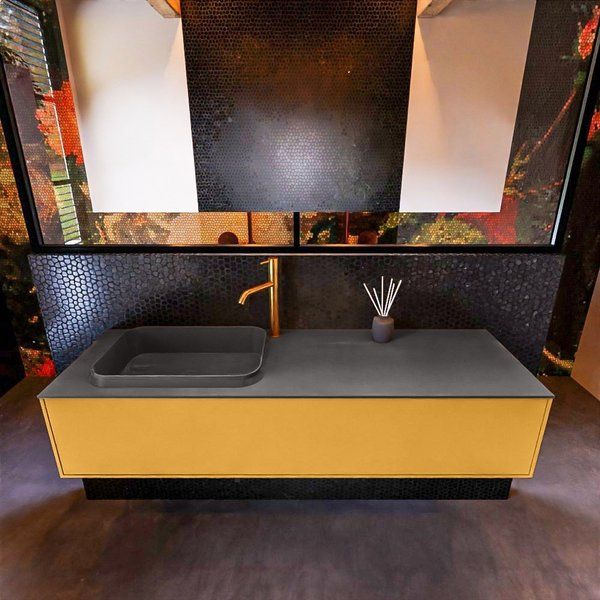 Mondiaz ERIN 150cm badmeubelset Ocher