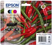 Epson Inktcartridge 503 T09Q64 zwart + 3 kleuren