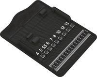 Wera Vouwetui voor Kraftform Micro-sets met hoogstens 12 delen, leeg, 235 x 115 mm - 1 stuk(s)