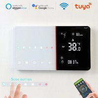 TechU™ Slimme Thermostaat Ease - Wit - Elektrische Vloerverwarming - App & Wifi
