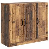 vidaXL Dressoir Oud hout 89 x 34,5 x 77 cm Bewerkt hout