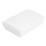 60 Thepack 60 stuks - dozen "Lunch Box" deksel 230 g/m2, 20 x 14 x 5 cm, wit, nano-micro