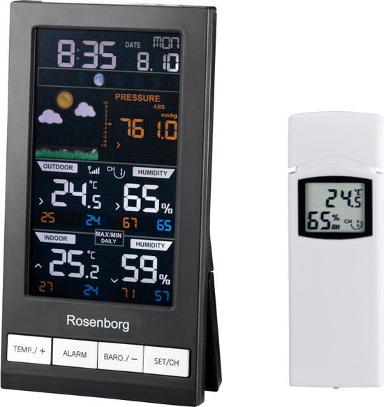 Rosenborg WS2811 Professioneel Weerstation