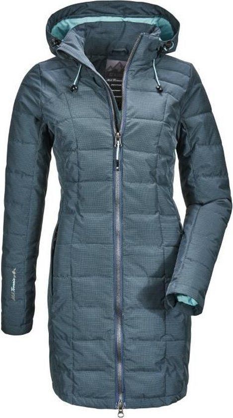 Killtec Skane Women's Winter Parka - Blue/Green - Size 42