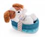 NICI Slapende Cocker Spaniel-puppy In Mand Met Teddybeer 12 Cm Veelkleurig