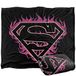 SUPERMAN LOGO Silky Touch Super Zachte Sprei Deken 152 x 127 cm