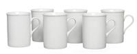 Ritzenhoff & Breker Koffiemokken set Bianco, 6-delig, 300 milliliter, wit
