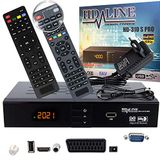 hd-line 310S Pro HD Satelliet Ontvanger Digitale Satelliet Ontvanger HDMI DVB S2 Ontvanger voor Sat HD Ontvanger HDMI Sat HD Digitale Sat voor Satelliet Ontvanger voor DVB-S TV, Zwart