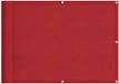 vidaXL Balkonscherm Rood 75x800 cm 100% Polyester Oxford