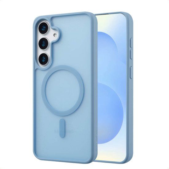 imoshion Color Guard Backcover met MagSafe voor de Samsung Galaxy S25 - Lichtblauw