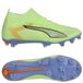 PUMA Chaussures de football ULTRA 6 MATCH+ LIGHT UP FG/AG Femme, Jaune, 40.5