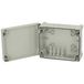 Fibox TPCM 201610 Boîtier universel 201 x 163 x 98 Polycarbonate Gris-blanc (RAL 7035) 1 pièce(s)